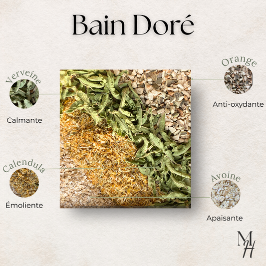 Bain Doré - Rituel de lâcher prise et éclat